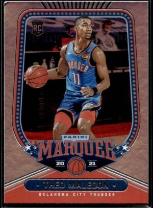 2020 Panini Chronicles Marquee Oklahoma City Thunder #270 Theo Maledon RC Rookie