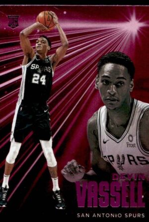 2020 Panini Chronicles Essentials San Antonio Spurs #221 Devin Vassell RC Rookie