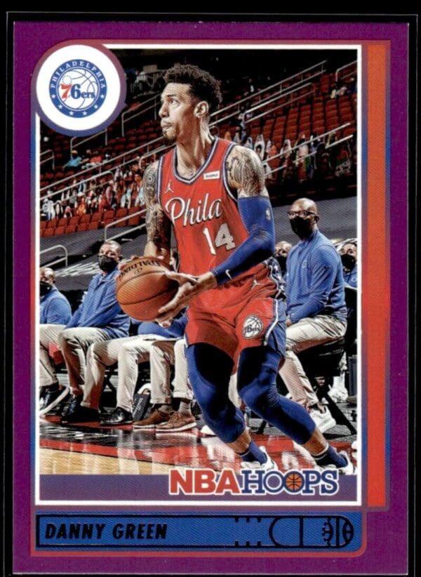 2021-22 Hoops Purple Danny Green Los Angeles Lakers #47