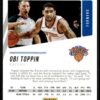 2020 Panini Chronicles Prestige New York Knicks #75 Obi Toppin RC Rookie