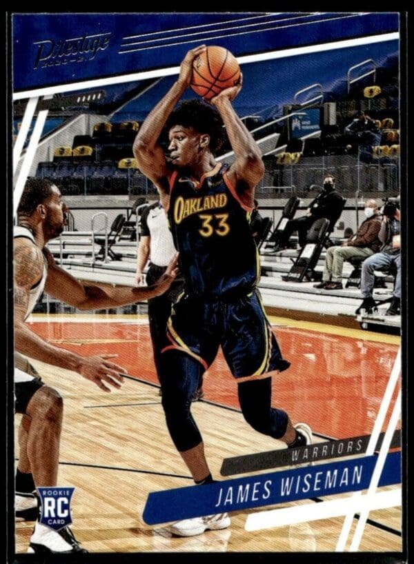 2020 Panini Prestige Golden State Warriors #52 James Wiseman RC Rookie