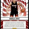 2022 Hoops Class Action Miami Heat #23 Nikola Jovic