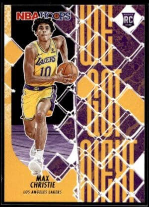 _10 2022 Hoops We Got Next Los Angeles Lakers #31 Max Christie