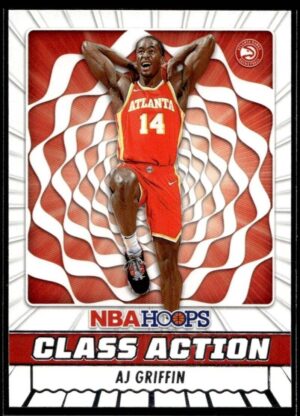 _10 2022 Hoops Class Action Atlanta Hawks #13 AJ Griffin