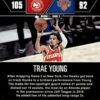 2021-22 Hoops Road to the Finals First Round Trae Young 1689/2021 Atlanta Hawks