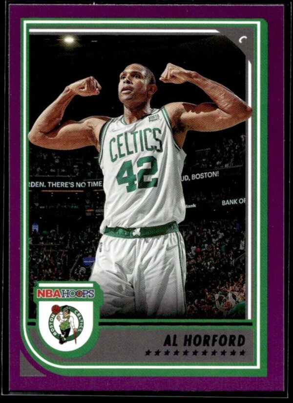 2022 Hoops Purple Boston Celtics #5 Al Horford
