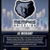 2022 Hoops City Edition Memphis Grizzlies #28 Ja Morant Holo Gold foil