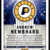 2022 Hoops Now Playing Indiana Pacers #28 Andrew Nembhard