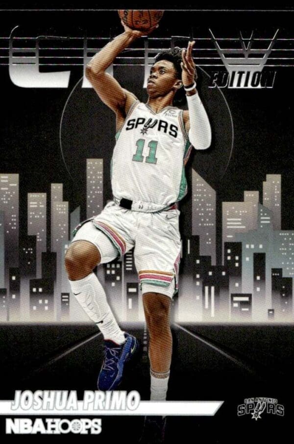 2022 Hoops City Edition San Antonio Spurs #30 Joshua Primo