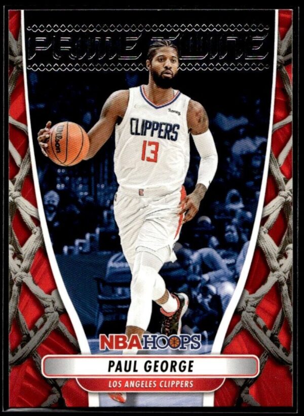 2022 Hoops Prime Twine Los Angeles Clippers #22 Paul George