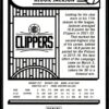 2022 Hoops Purple Los Angeles Clippers #179 Reggie Jackson
