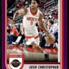 2022 Hoops Purple Houston Rockets #132 Josh Christopher