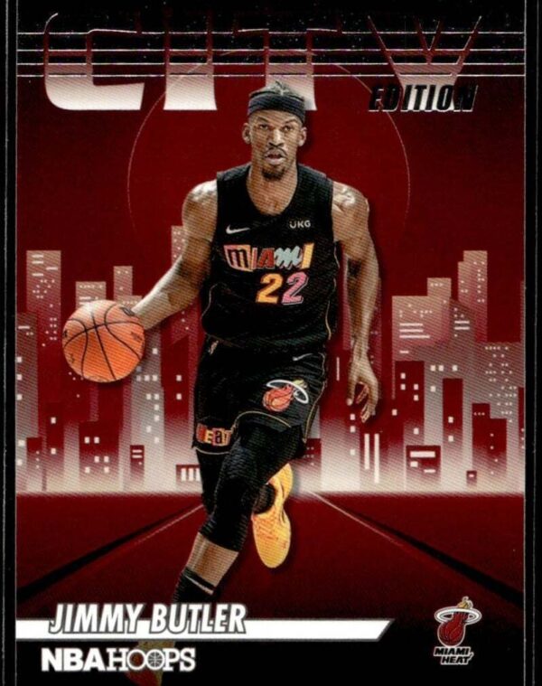 2022 Hoops City Edition Miami Heat #23 Jimmy Butler