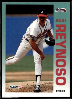 1992 Fleer Atlanta Braves #367 Armando Reynoso