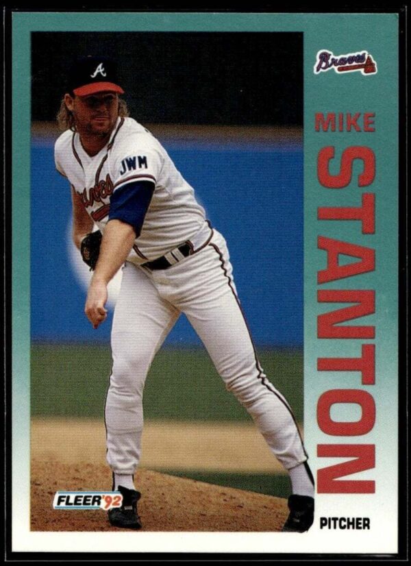 1992 Fleer Atlanta Braves #372 Mike Stanton