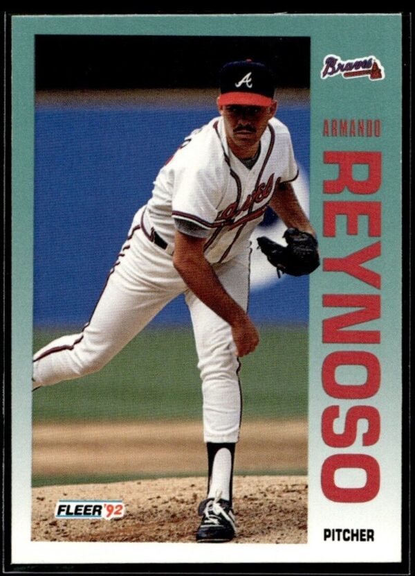 1992 Fleer Atlanta Braves #367 Armando Reynoso