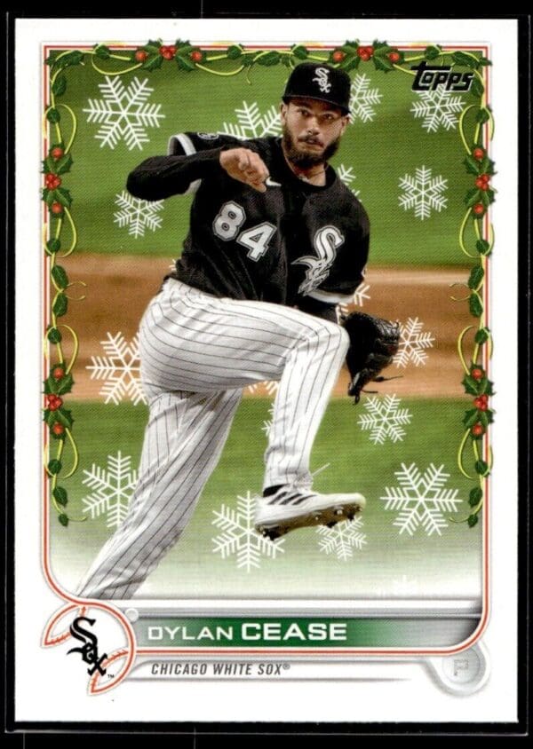 2022 Topps Holiday Chicago White Sox #190 Dylan Cease