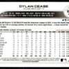 2022 Topps Holiday Chicago White Sox #190 Dylan Cease