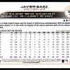 2022 Topps Holiday Chicago Cubs #159 Javier Baez