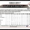 2022 Topps Holiday Oklahoma City Dodgers #46 Josiah Gray RC Rookie