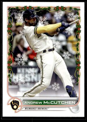 2022 Topps Holiday Philadelphia Phillies #178 Andrew McCutchen
