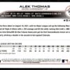 2022 Topps Holiday Visalia Rawhide #14 Alek Thomas RC Rookie