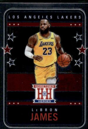 _10 2020 Panini Chronicles Los Angeles Lakers #557 LeBron James