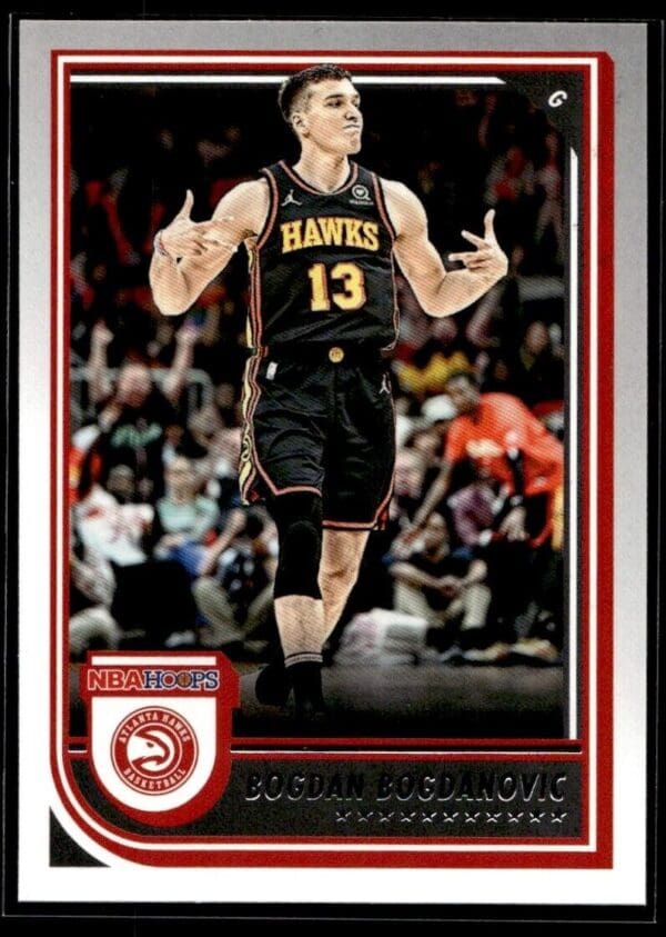 2022 NBA Hoops Atlanta Hawks #84 Bogdan Bogdanovic