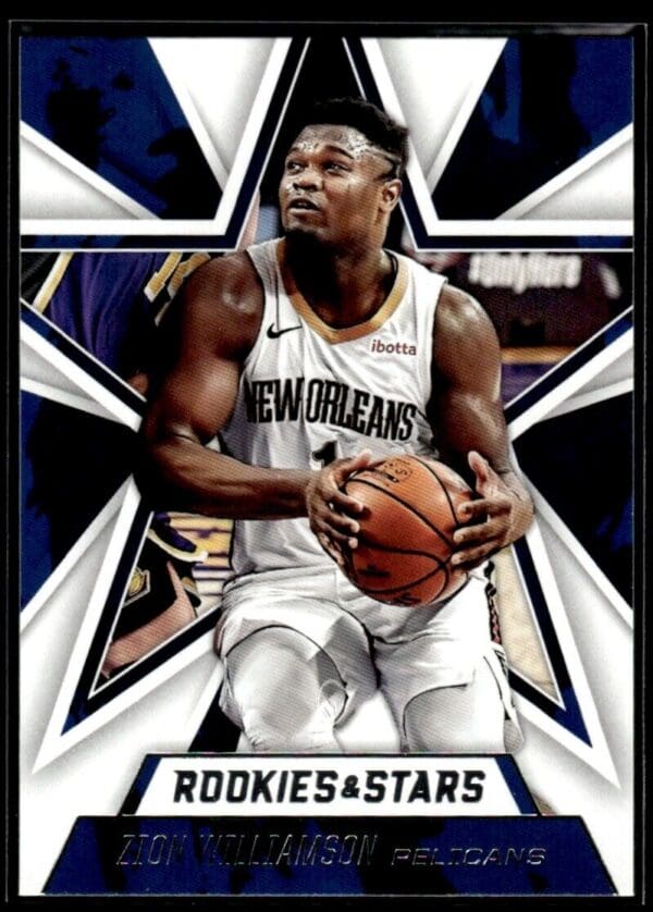 2020 Panini Chronicles Rookies & Stars New Orleans Pelicans #652 Zion Williamson