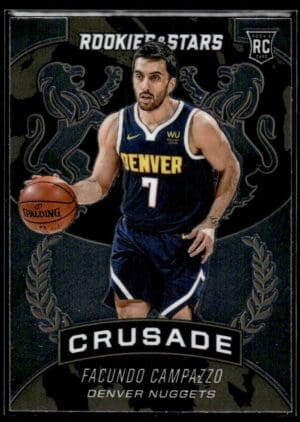 _10 2020 Panini Chronicles Rookies & Stars Denver Nuggets #533 Facundo Campazzo RC R