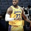 2020 Panini Chronicles Los Angeles Lakers #118 LeBron James Pink
