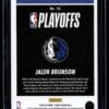 2022 Hoops Road to the Finals / NBA Championship Dallas Mavericks #10 Jalen Brun