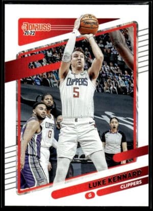 _10 2021 Donruss Los Angeles Clippers #146 Luke Kennard