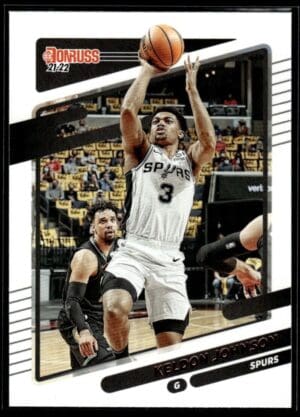 2021 Donruss San Antonio Spurs #104 Keldon Johnson