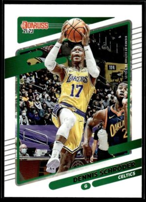 2021 Donruss Boston Celtics #130 Dennis Schroder