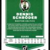 2021 Donruss Boston Celtics #130 Dennis Schroder