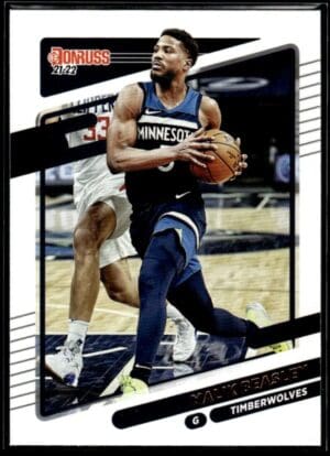 2021 Donruss Minnesota Timberwolves #58 Malik Beasley
