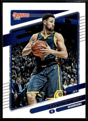 2021 Donruss Golden State Warriors #73 Klay Thompson