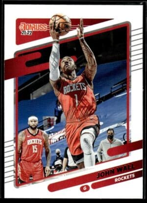 _10 2021 Donruss Houston Rockets #142 John Wall
