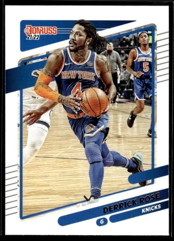 2021 Donruss New York Knicks #45 Derrick Rose