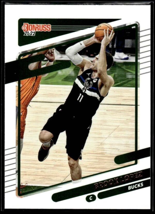 2021 Donruss Milwaukee Bucks #88 Brook Lopez