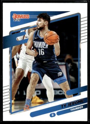 _10 2021 Donruss Oklahoma City Thunder #117 Ty Jerome