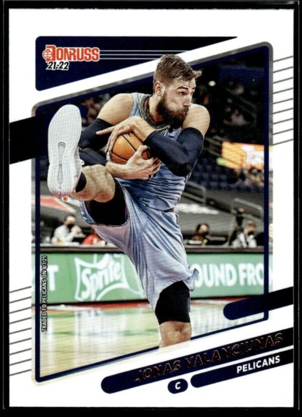 2021 Donruss New Orleans Pelicans #46 Jonas Valanciunas