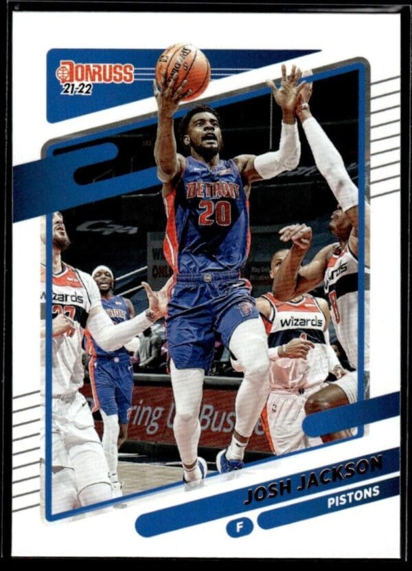 2021 Donruss Detroit Pistons #161 Josh Jackson