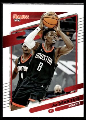 _10 2021 Donruss Houston Rockets #120 Jae'Sean Tate