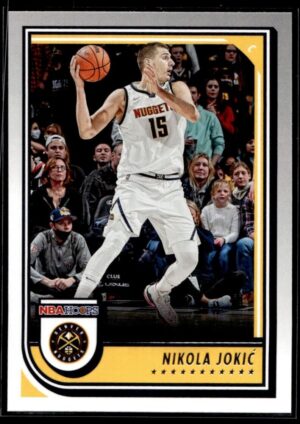 2022 NBA Hoops Denver Nuggets #187 Nikola Jokic