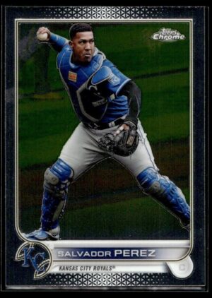 2022 Topps Chrome Salvador Perez Kansas City Royals #50