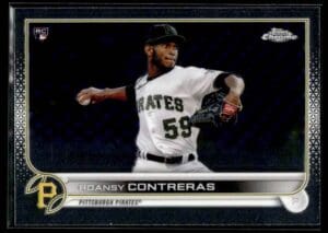 _10 2022 Topps Chrome Roansy Contreras Rookie Pittsburgh Pirates #53