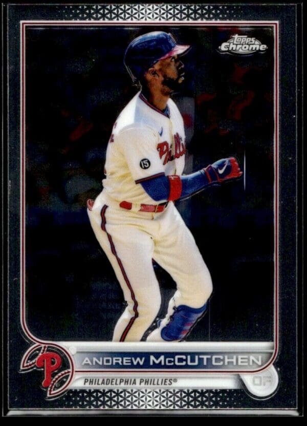 _10 2022 Topps Chrome Andrew McCutchen Philadelphia Phillies #153