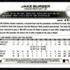 2022 Topps Chrome Jake Burger Rookie Chicago White Sox #29 Refractor